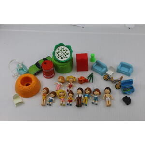 Matchbox Oh Jenny Dollhouse Vintage Figure Lot 10 Different + Accessories